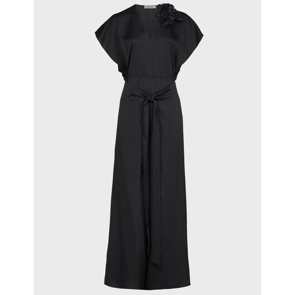 Nina Ricci Flower Gown Black - Picture 7 of 12